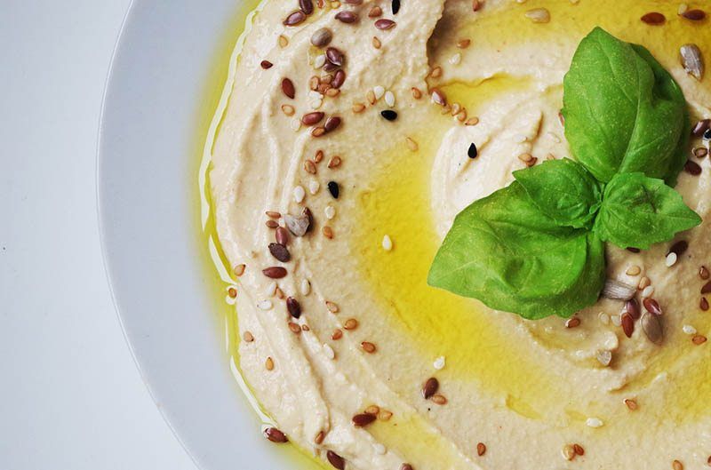 Hummus de garbanzo